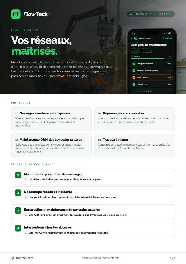 Énergie & Utilities — 1/2