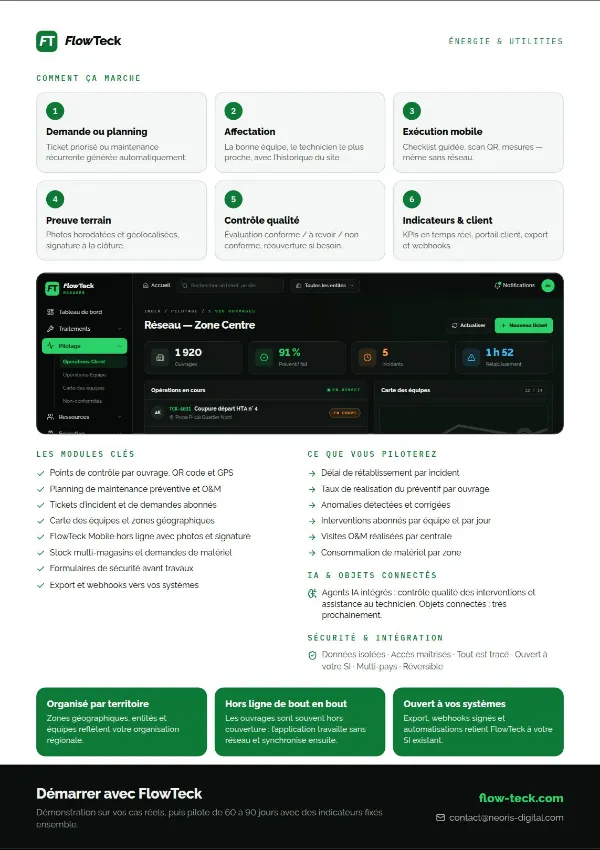 Énergie & Utilities — 2/2
