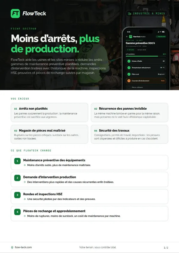 Industrie & Mines — 1/2