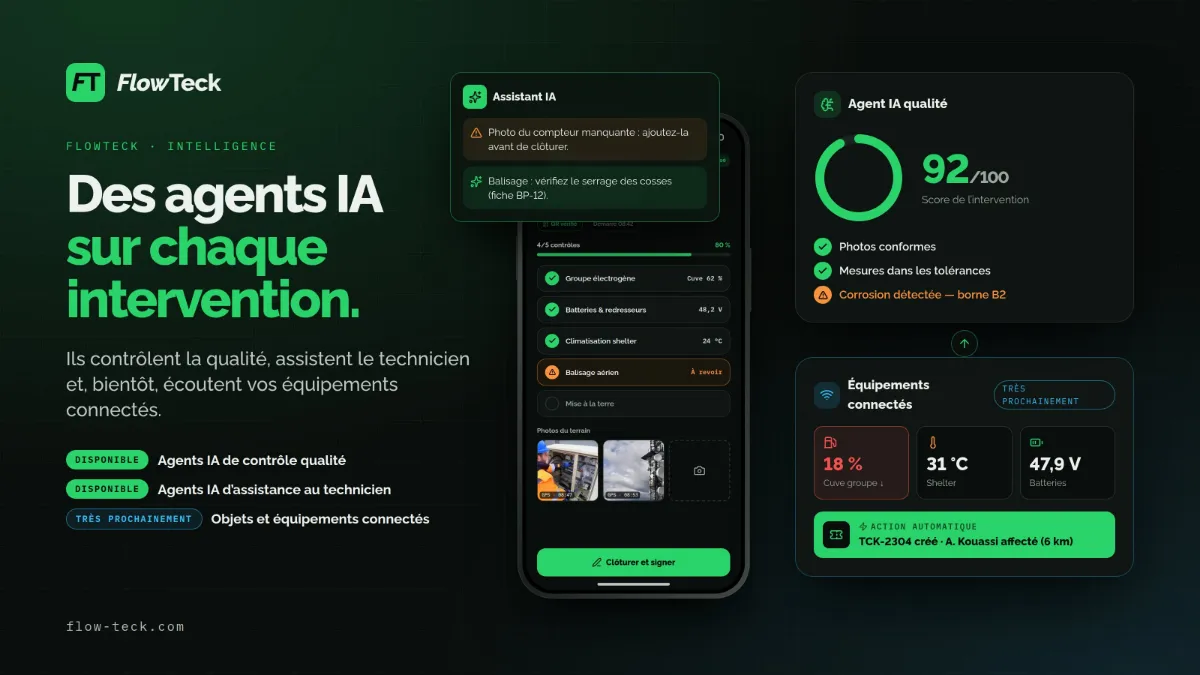 Une plateforme qui comprend le terrain.